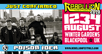 Poison Idea - Rebellion Festival, Blackpool 1.8.19